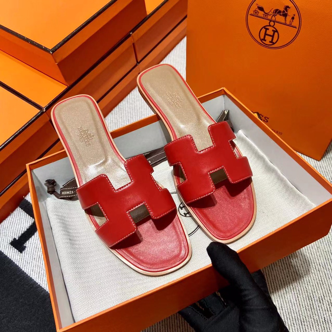 에르메스 올수공 오란 슬리퍼 샌들 스위프트 65